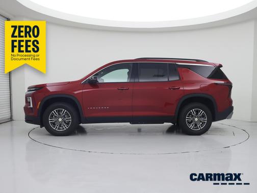 Red 2025 Chevrolet Traverse LT
