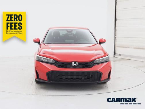 Red 2025 Honda Civic LX