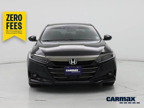 Black 2021 Honda Accord Sport