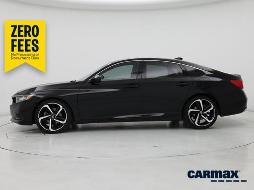 Black 2021 Honda Accord Sport