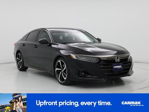 Black 2021 Honda Accord Sport