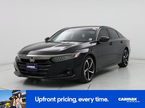 Black 2021 Honda Accord Sport