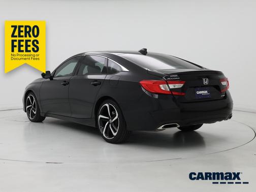 Black 2021 Honda Accord Sport