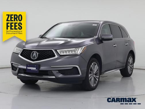 Gray 2017 Acura MDX