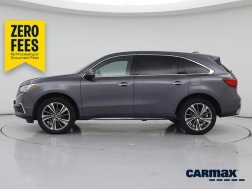 Gray 2017 Acura MDX