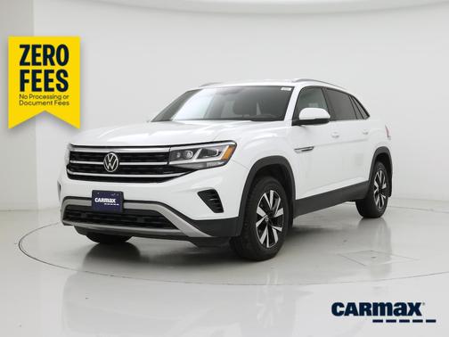 White 2022 Volkswagen Atlas Cross Sport SE
