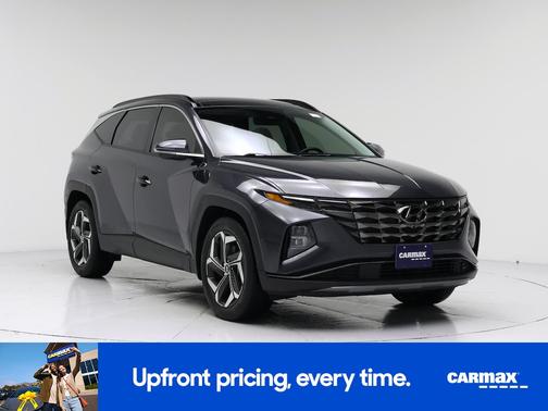 Gray 2022 Hyundai TUCSON Limited