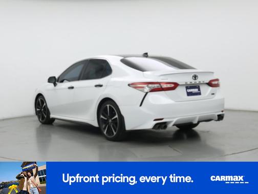 White 2019 Toyota Camry XSE