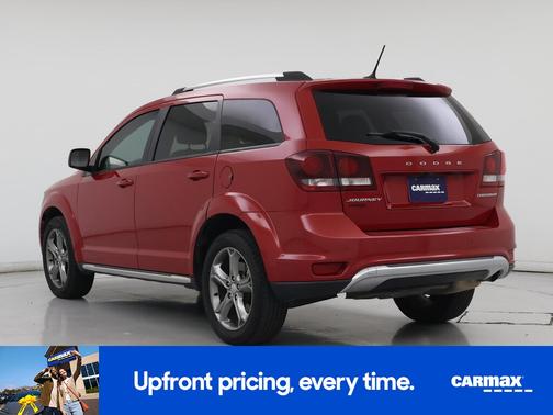 Red 2017 Dodge Journey Crossroad