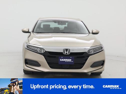 Tan 2018 Honda Accord LX