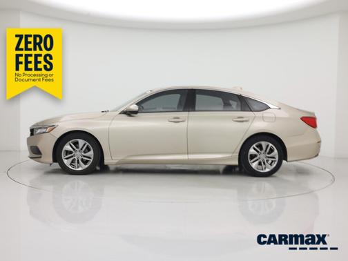 Tan 2018 Honda Accord LX