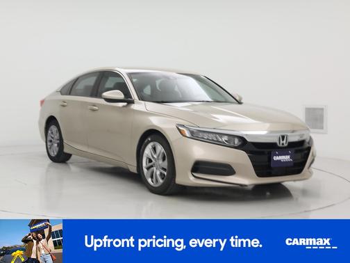 Tan 2018 Honda Accord LX