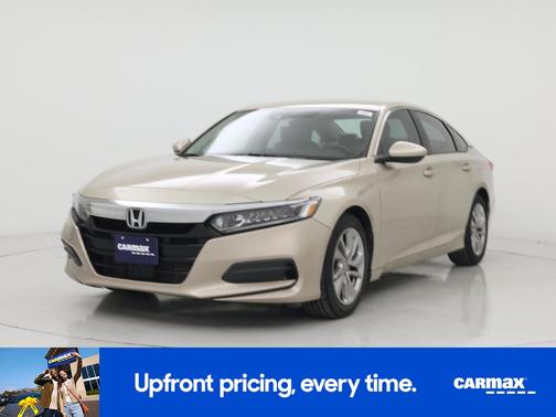 Tan 2018 Honda Accord LX