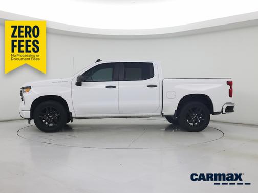 White 2022 Chevrolet Silverado 1500 Custom
