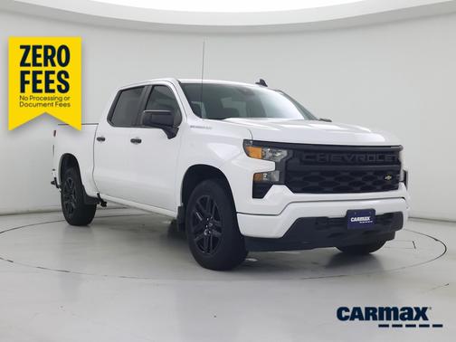White 2022 Chevrolet Silverado 1500 Custom