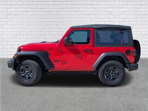 Firecracker Red Clearcoat 2025 Jeep Wrangler Sport