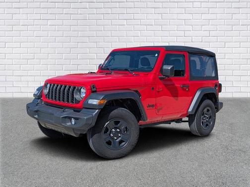 Firecracker Red Clearcoat 2025 Jeep Wrangler Sport