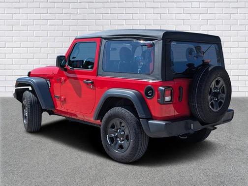Firecracker Red Clearcoat 2025 Jeep Wrangler Sport