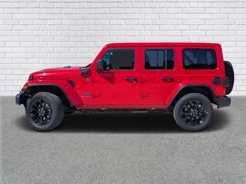 Firecracker Red Clearcoat 2025 Jeep Wrangler 4xe Sahara
