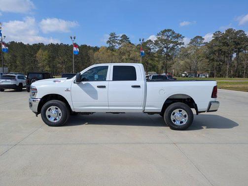 Bright White Clearcoat 2026 RAM 2500 Tradesman Crew Cab 4x4 6'4' Box