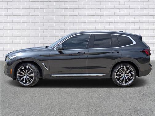 Dark Graphite Metallic 2022 BMW X3 sDrive30i
