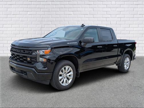 Black 2024 Chevrolet Silverado 1500 Custom