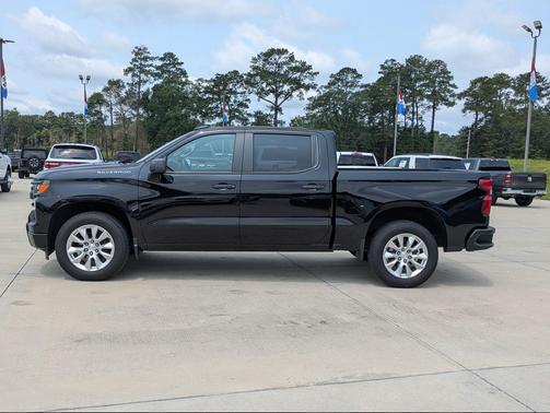 Black 2024 Chevrolet Silverado 1500 Custom