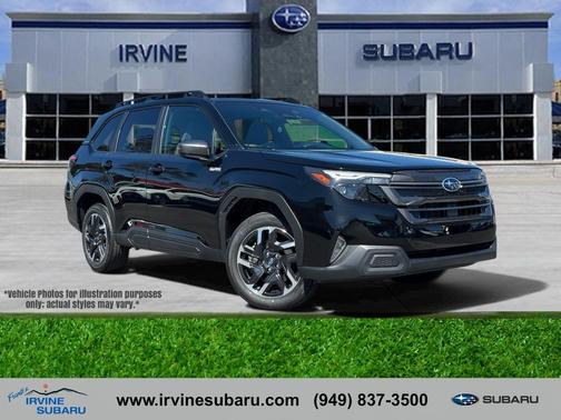 Crystal Black Silica 2026 Subaru Forester Hybrid Premium