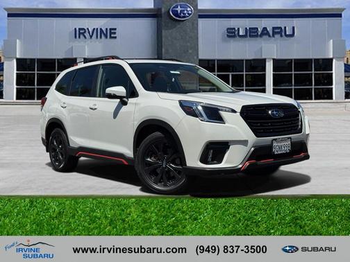 Crystal White Pearl 2023 Subaru Forester Sport