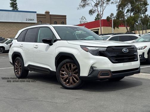 Crystal White Pearl 2026 Subaru Forester Sport