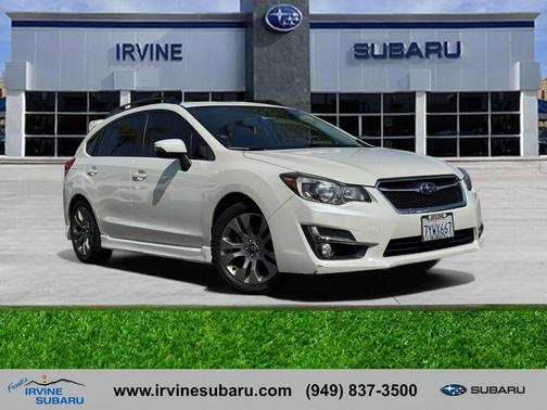 Crystal White Pearl 2015 Subaru Impreza 2.0i Sport Premium