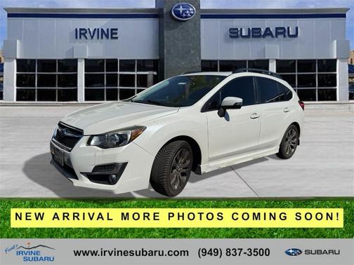 Crystal White Pearl 2015 Subaru Impreza 2.0i Sport Premium