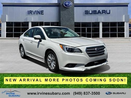 Crystal White Pearl 2017 Subaru Legacy Premium