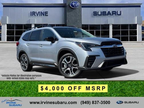 Ice Silver Metallic 2026 Subaru Ascent Limited 7-Passenger