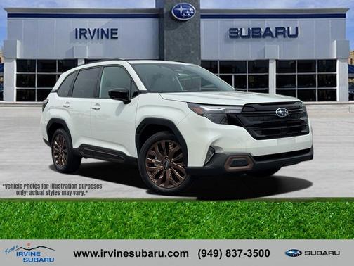 Crystal White Pearl 2026 Subaru Forester Sport