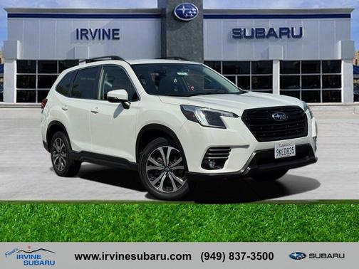 Crystal White Pearl 2024 Subaru Forester Limited