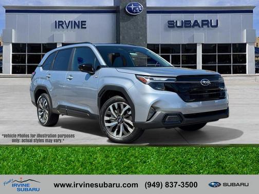 Ice Silver Metallic 2026 Subaru Forester Hybrid Touring