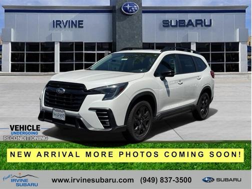 Crystal White Pearl 2023 Subaru Ascent Onyx Edition 7-Passenger