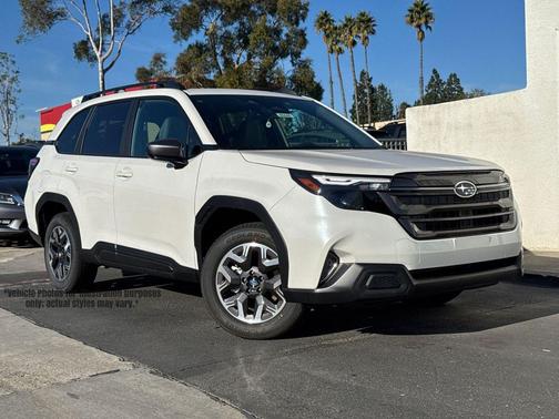 Crystal White Pearl 2026 Subaru Forester Premium