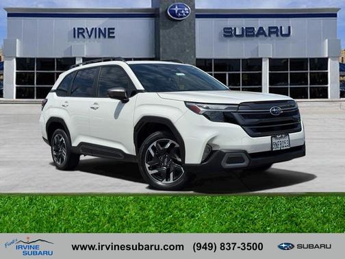 Crystal White Pearl 2025 Subaru Forester Limited