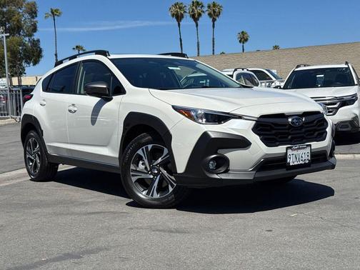 Crystal White Pearl 2025 Subaru Crosstrek Premium