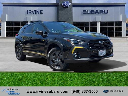 Crystal Black Silica 2024 Subaru Crosstrek Sport