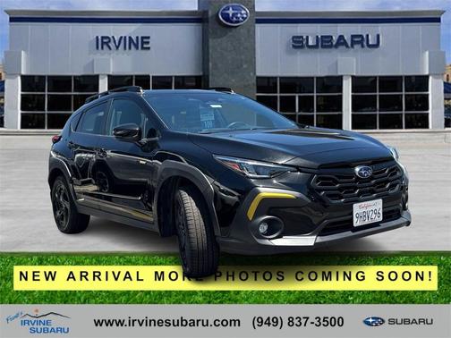 Crystal Black Silica 2024 Subaru Crosstrek Sport