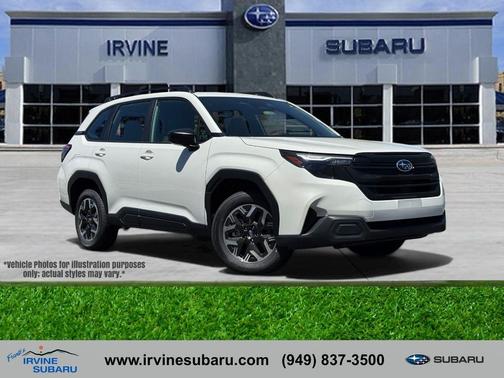 Crystal White Pearl 2026 Subaru Forester Base