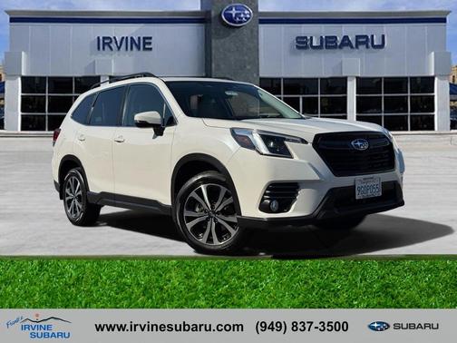 Crystal White Pearl 2023 Subaru Forester Limited