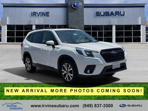 Crystal White Pearl 2023 Subaru Forester Limited