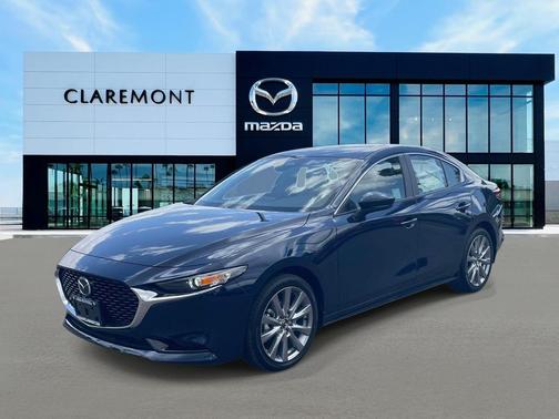 Deep Crystal Blue Mica 2026 Mazda Mazda3 FWD w/Preferred Package