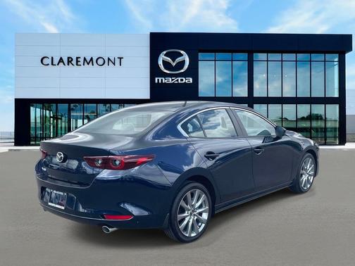 Deep Crystal Blue Mica 2026 Mazda Mazda3 FWD w/Preferred Package