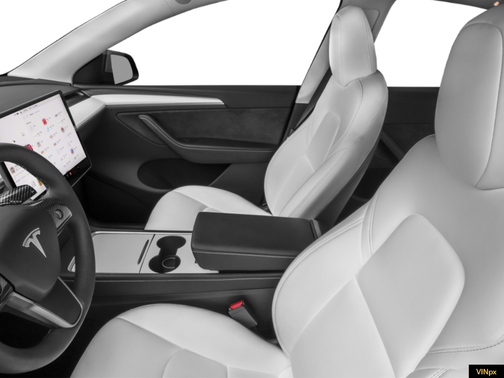 RED 2024 Tesla Model Y Long Range Dual Motor All-Wheel Drive