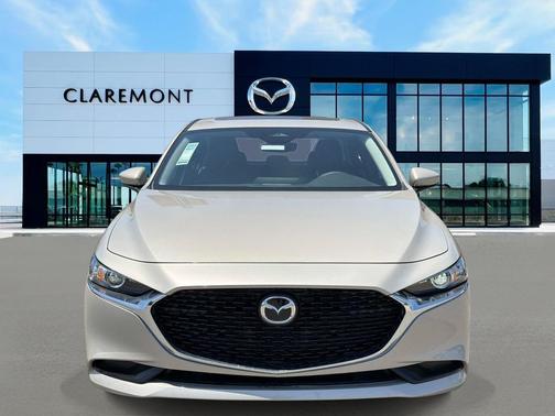 Platinum Quartz Metallic 2026 Mazda Mazda3 FWD w/Preferred Package